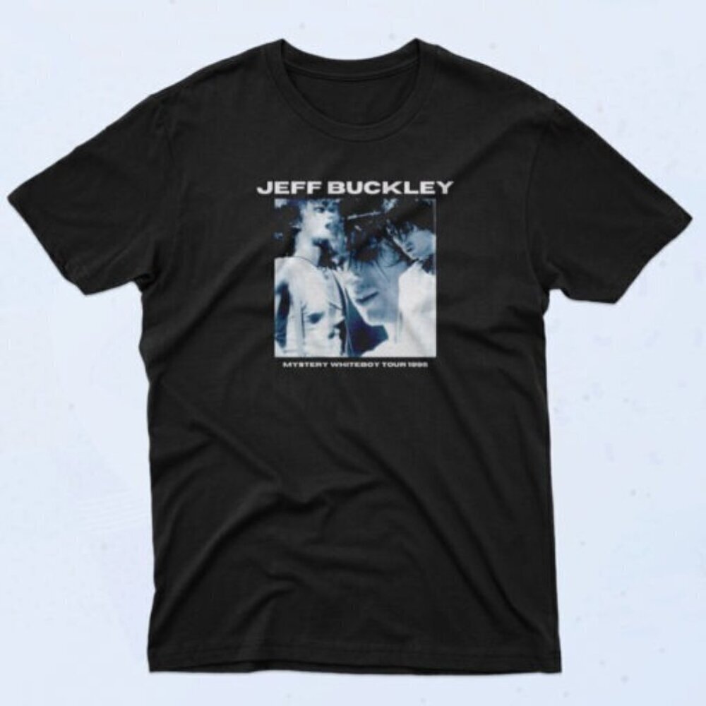 Jeff Buckley Mystery Whiteboy 90s Retro Music Fan Gift Graphic T Shirt .